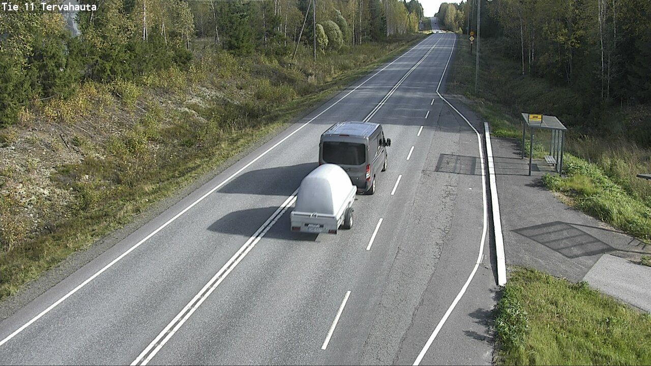 Weather Camera Image Väg 11 Sastamala Tervahauta, Sastamala, Satakunta