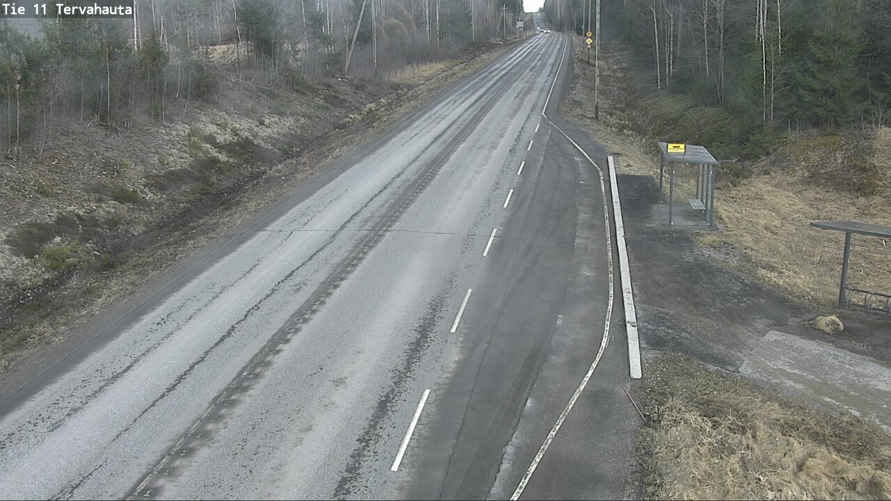 Weather Camera Image Väg 11 Sastamala Tervahauta, Sastamala, Satakunta