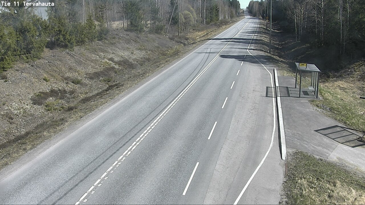 Weather Camera Image Väg 11 Sastamala Tervahauta, Sastamala, Satakunta