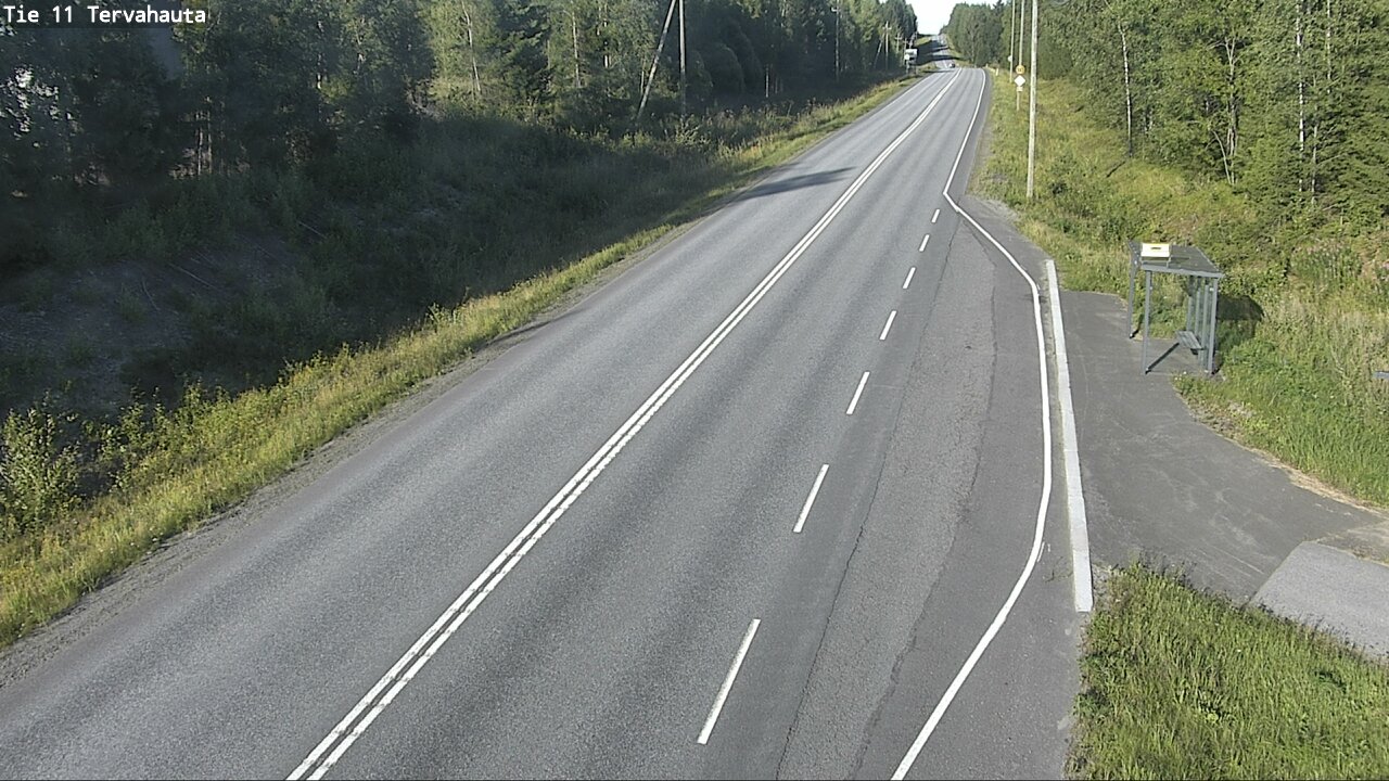 Weather Camera Image Road 11 Sastamala Tervahauta, Sastamala, Satakunta