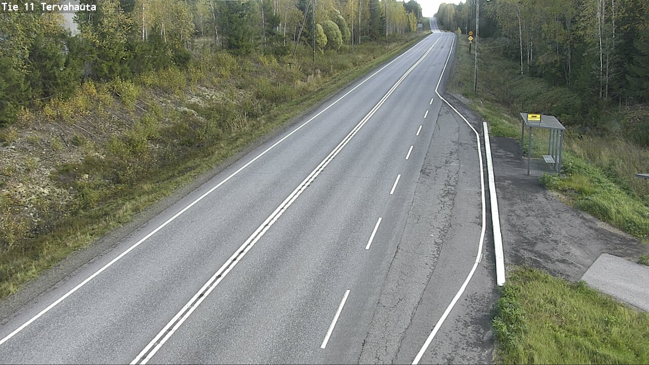 Weather Camera Image Väg 11 Sastamala Tervahauta, Sastamala, Satakunta
