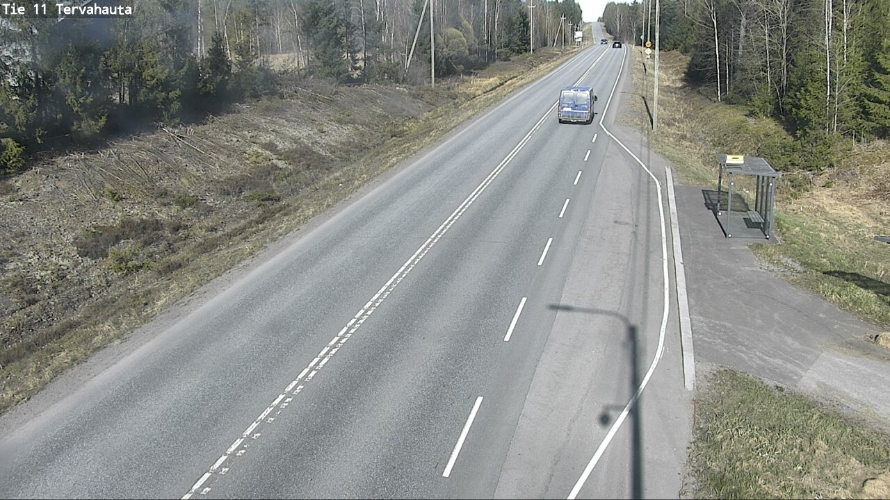 Weather Camera Image Väg 11 Sastamala Tervahauta, Sastamala, Satakunta
