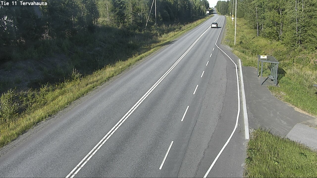 Weather Camera Image Road 11 Sastamala Tervahauta, Sastamala, Satakunta