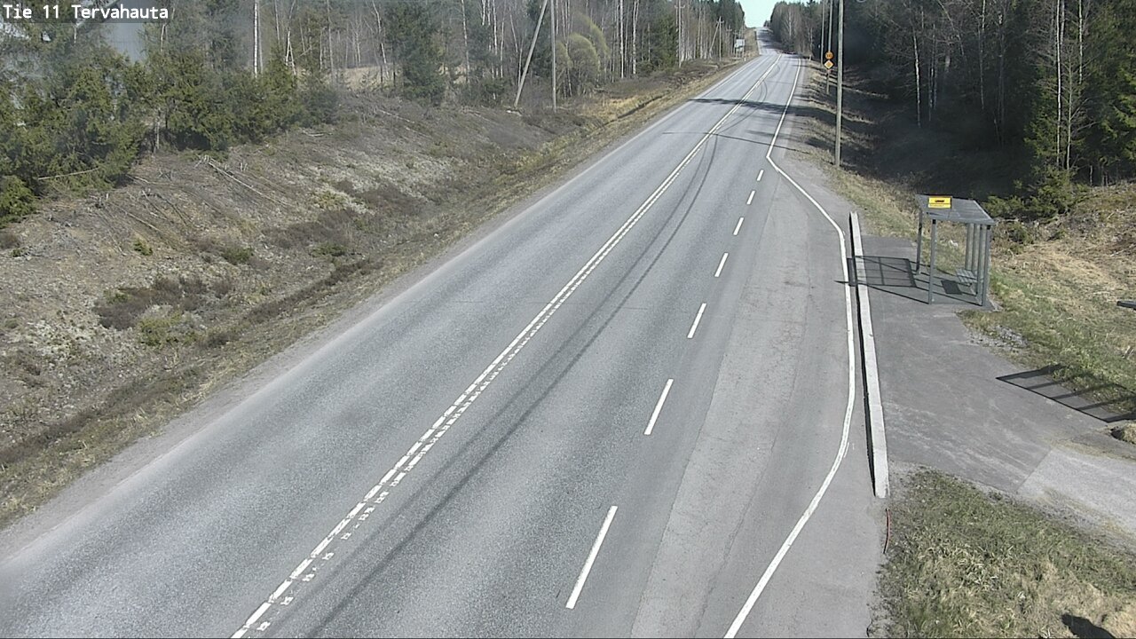Weather Camera Image Väg 11 Sastamala Tervahauta, Sastamala, Satakunta