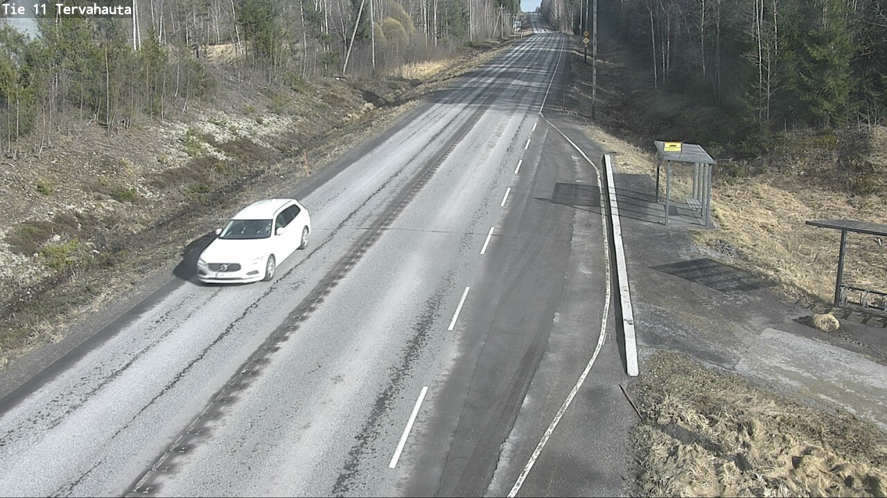 Weather Camera Image Väg 11 Sastamala Tervahauta, Sastamala, Satakunta