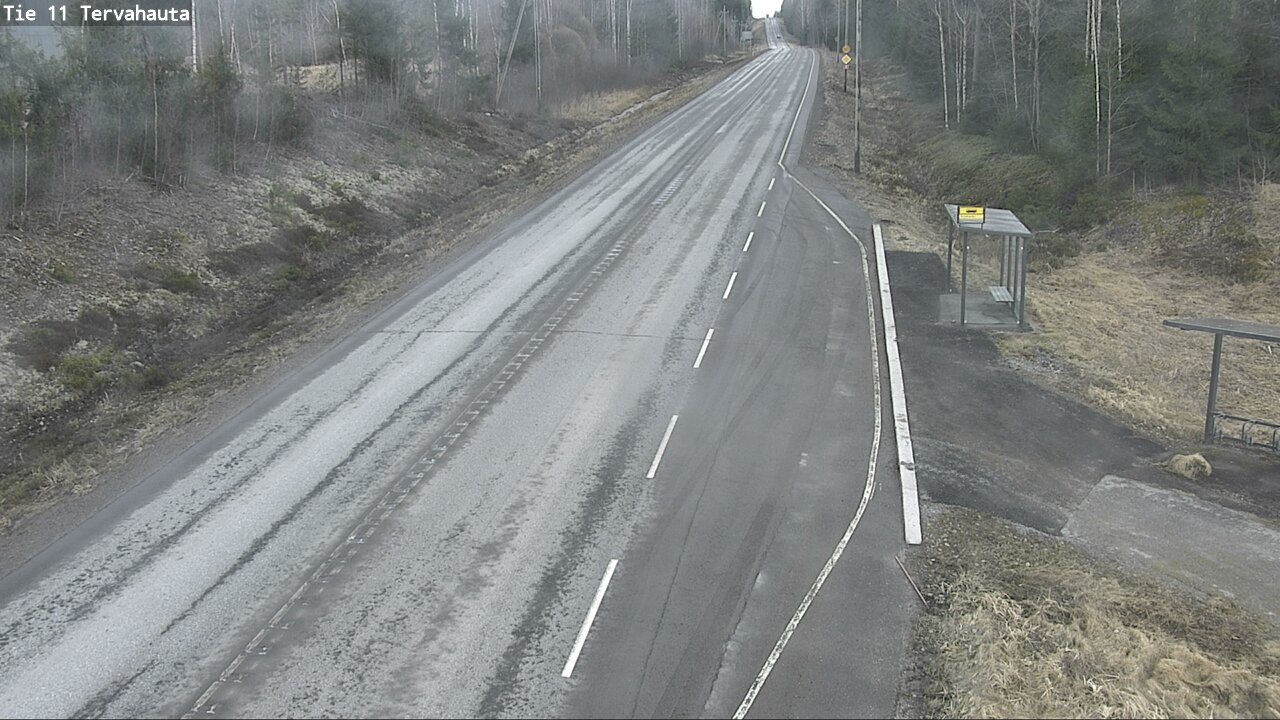 Weather Camera Image Väg 11 Sastamala Tervahauta, Sastamala, Satakunta