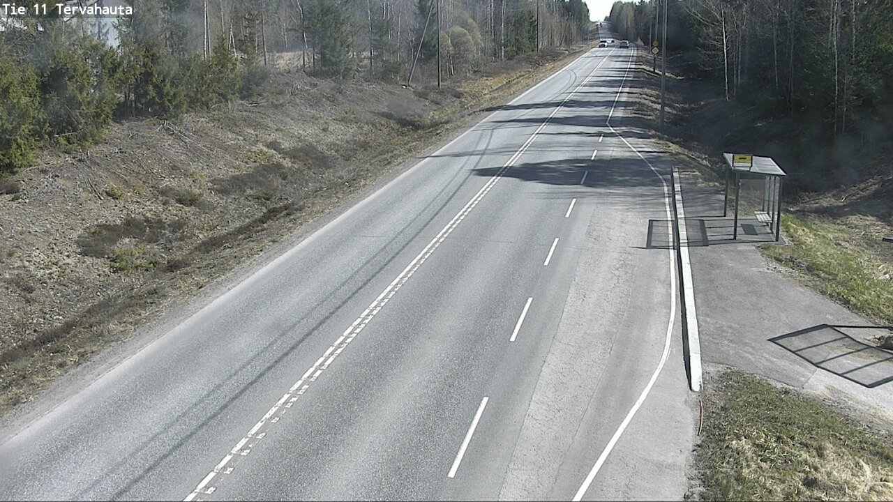 Weather Camera Image Väg 11 Sastamala Tervahauta, Sastamala, Satakunta