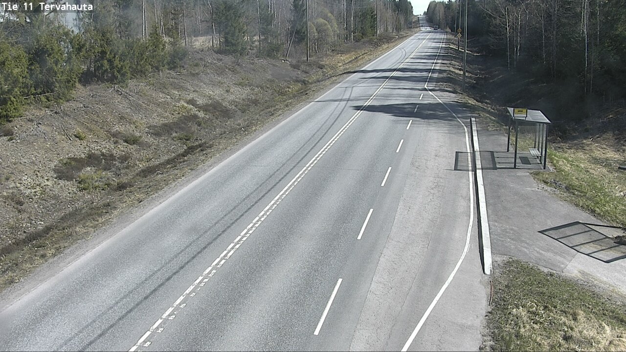 Weather Camera Image Väg 11 Sastamala Tervahauta, Sastamala, Satakunta