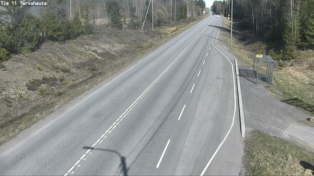 Weather Camera Image Väg 11 Sastamala Tervahauta, Sastamala, Satakunta