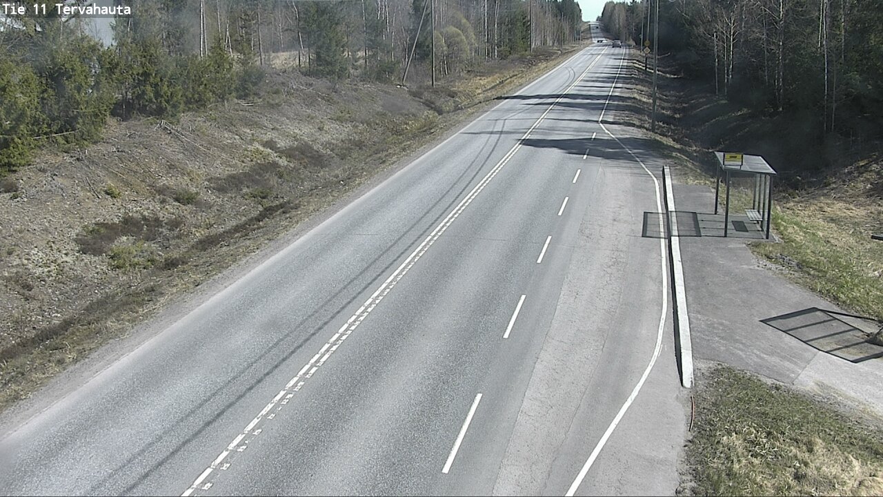 Weather Camera Image Väg 11 Sastamala Tervahauta, Sastamala, Satakunta