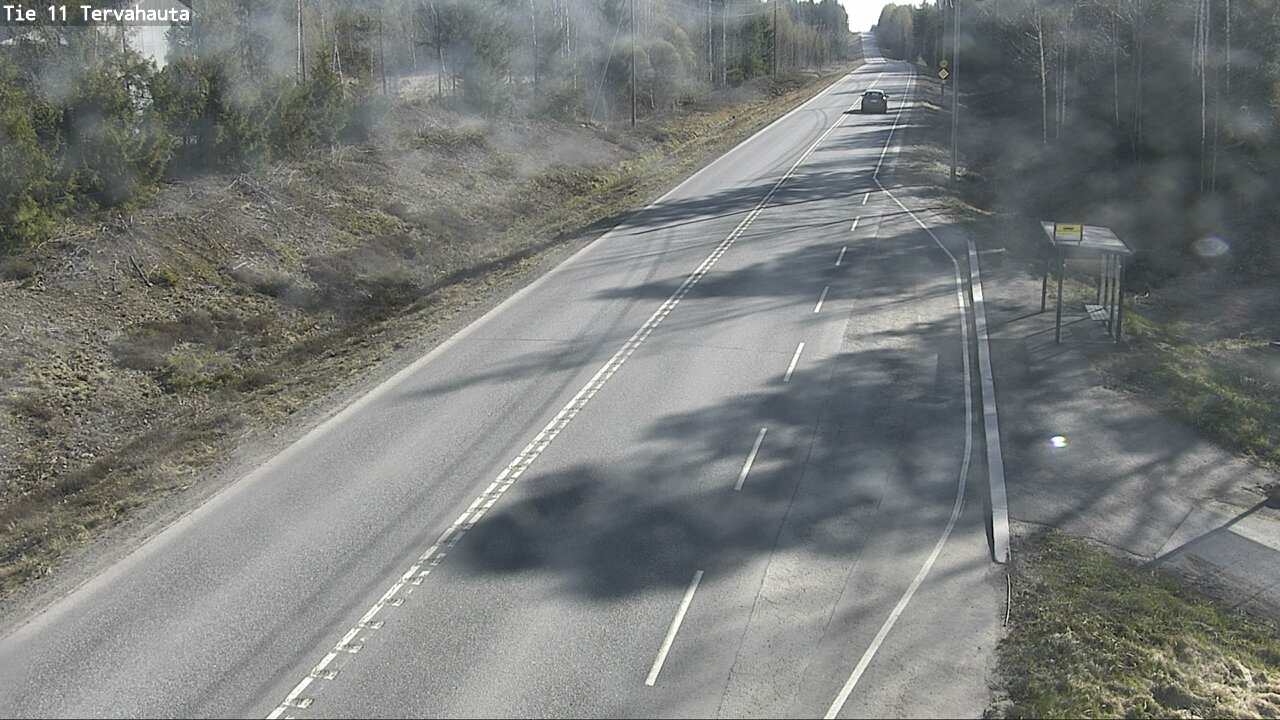Weather Camera Image Väg 11 Sastamala Tervahauta, Sastamala, Satakunta