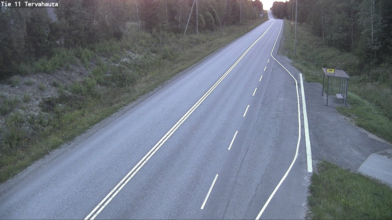 Weather Camera Image Road 11 Sastamala Tervahauta, Sastamala, Satakunta