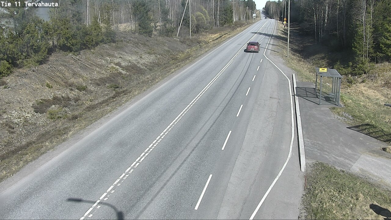 Weather Camera Image Väg 11 Sastamala Tervahauta, Sastamala, Satakunta