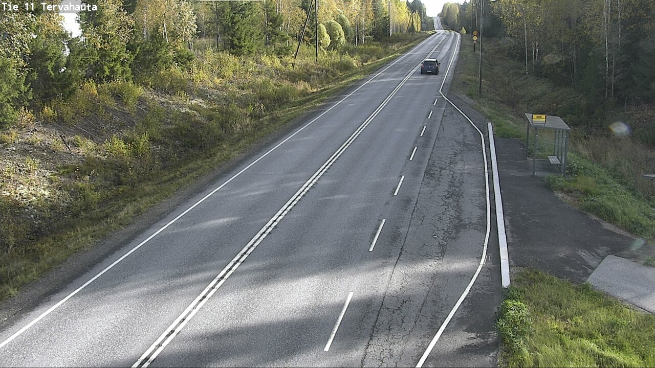 Weather Camera Image Väg 11 Sastamala Tervahauta, Sastamala, Satakunta