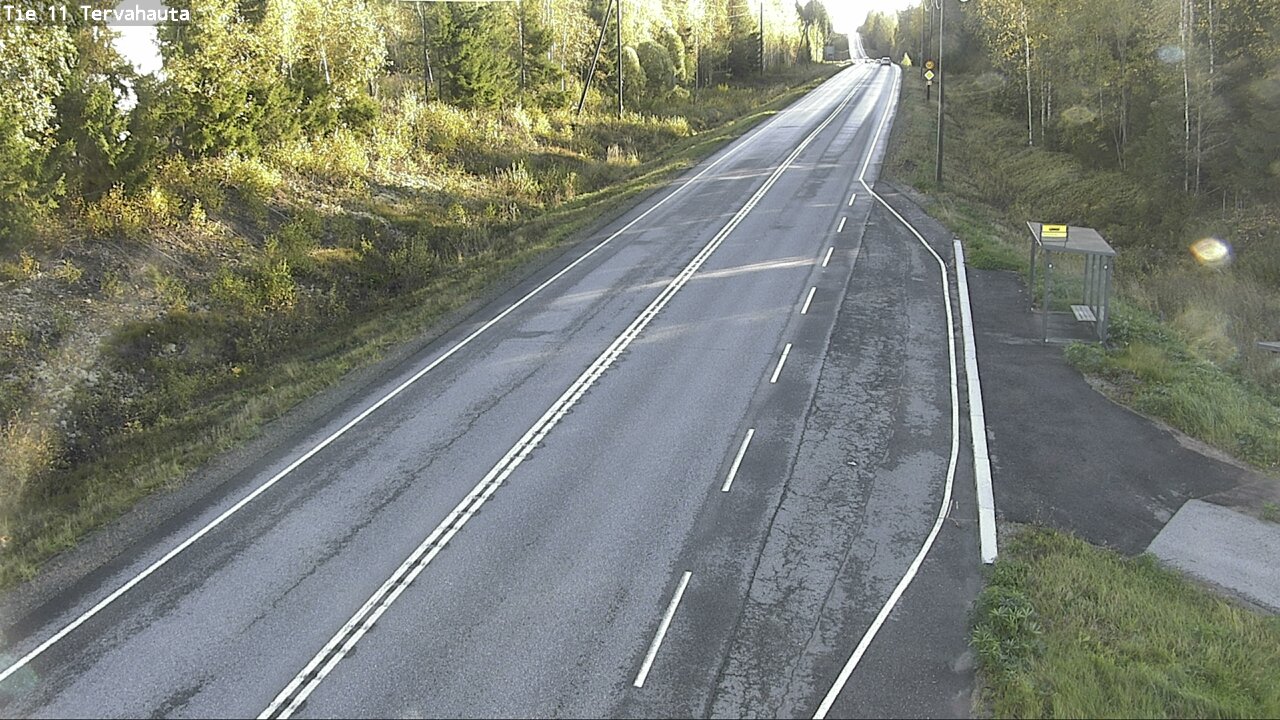 Weather Camera Image Väg 11 Sastamala Tervahauta, Sastamala, Satakunta