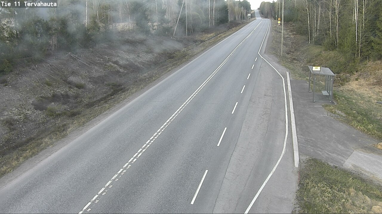 Weather Camera Image Väg 11 Sastamala Tervahauta, Sastamala, Satakunta