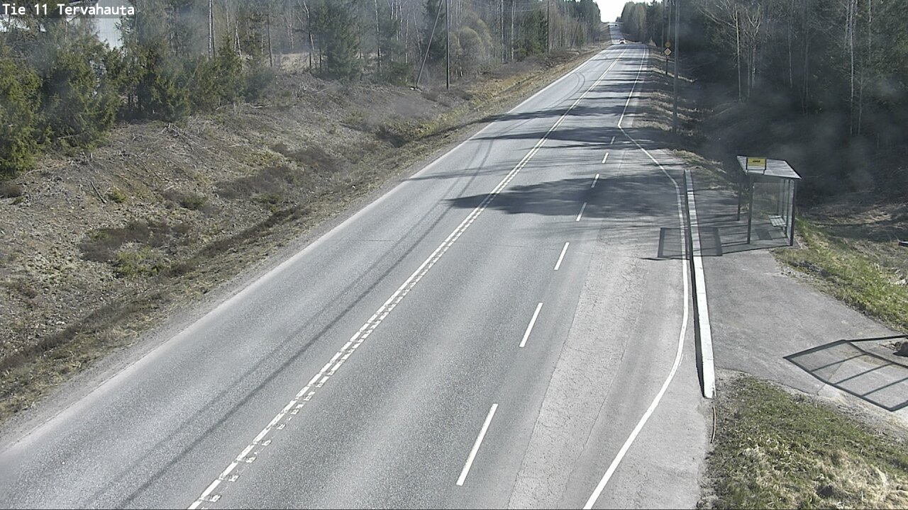 Weather Camera Image Väg 11 Sastamala Tervahauta, Sastamala, Satakunta
