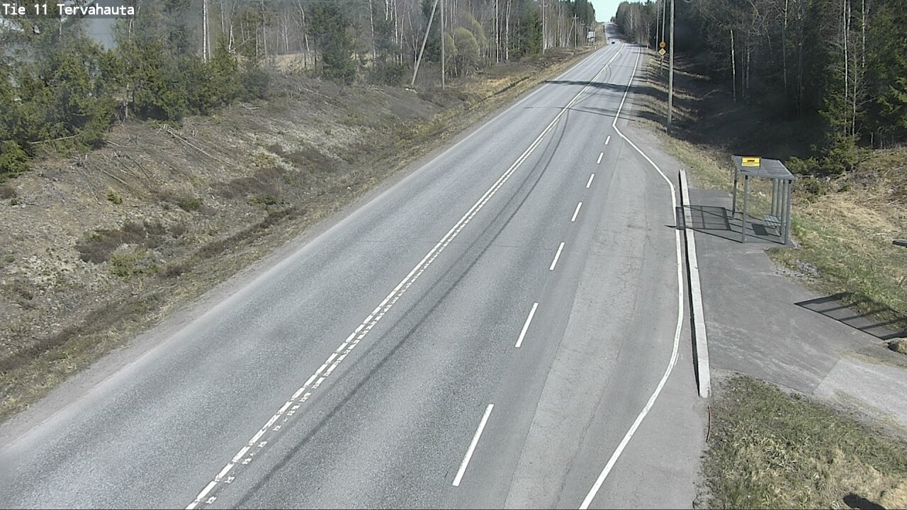 Weather Camera Image Väg 11 Sastamala Tervahauta, Sastamala, Satakunta