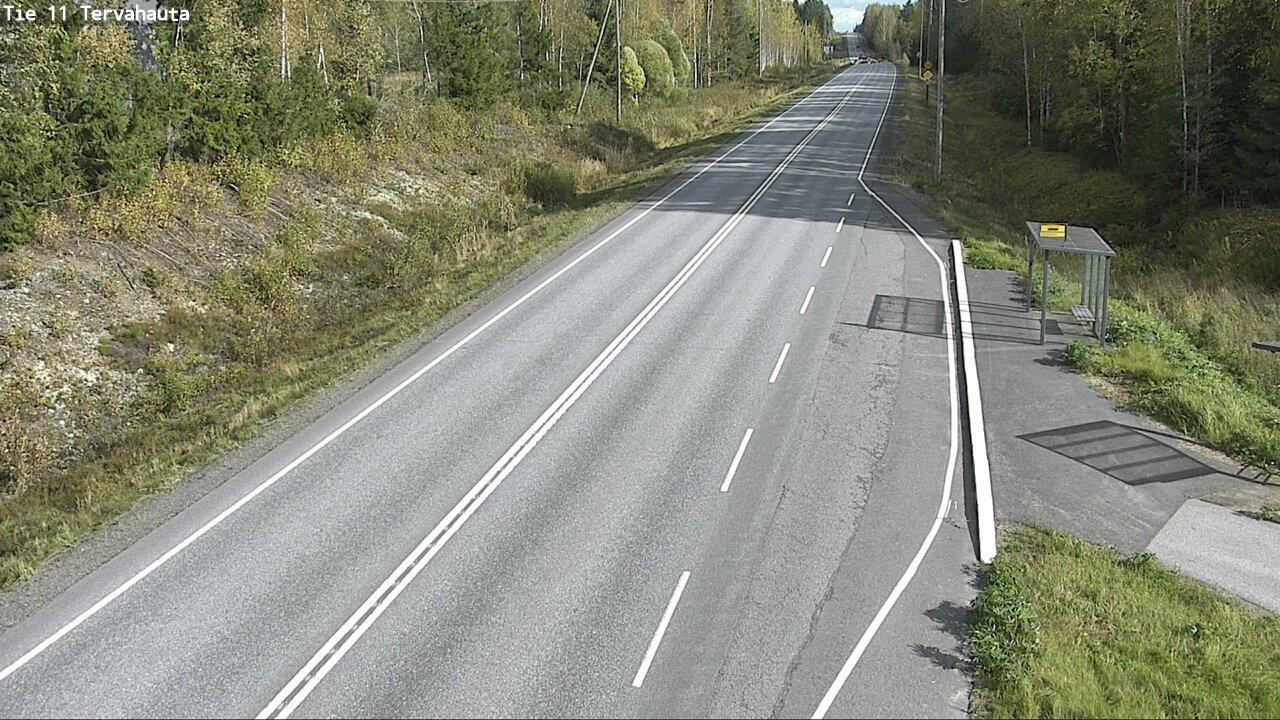 Weather Camera Image Väg 11 Sastamala Tervahauta, Sastamala, Satakunta