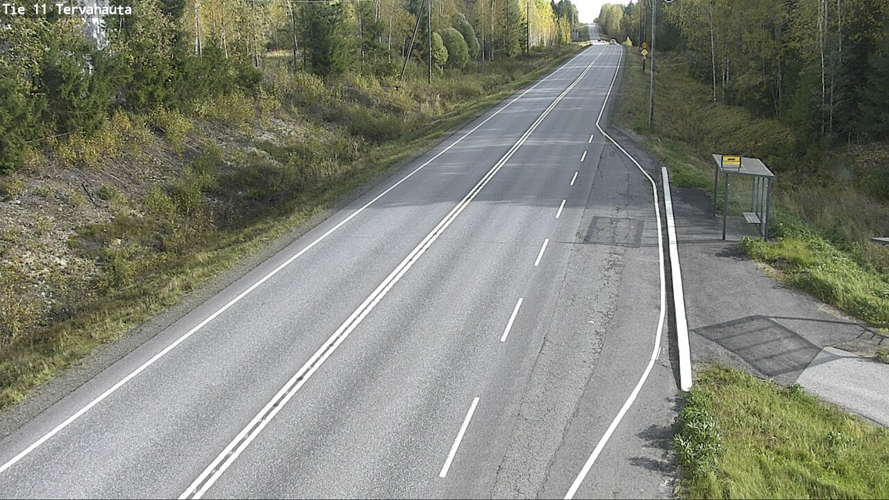 Weather Camera Image Väg 11 Sastamala Tervahauta, Sastamala, Satakunta