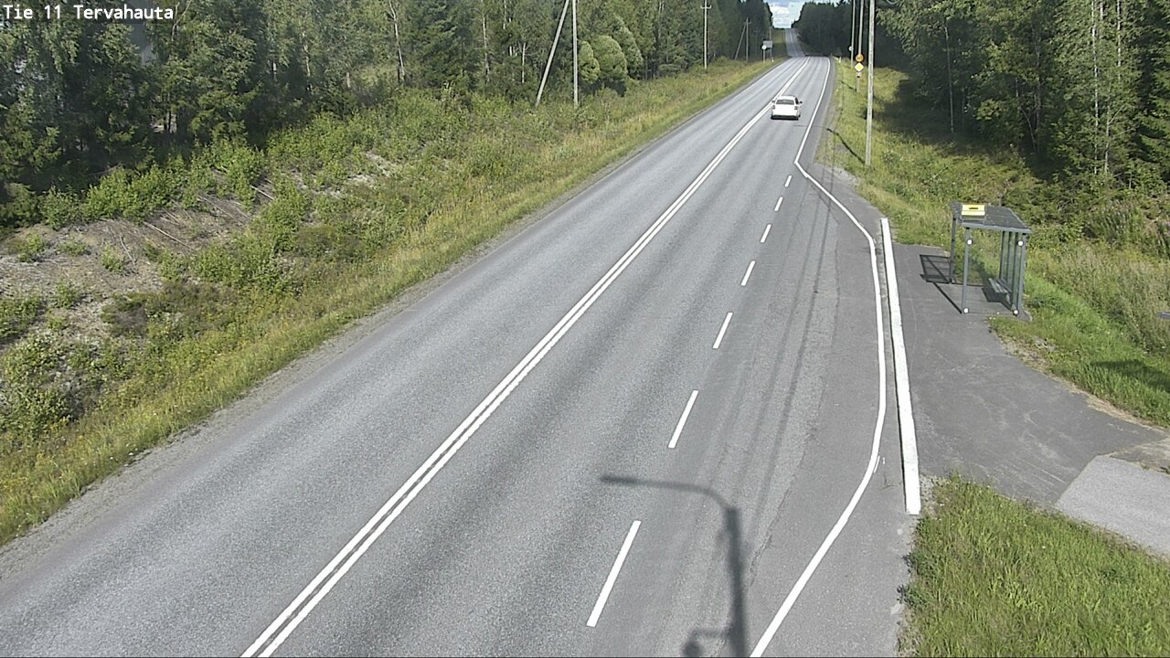 Weather Camera Image Road 11 Sastamala Tervahauta, Sastamala, Satakunta