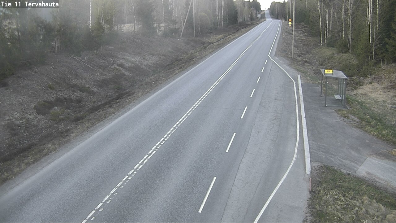 Weather Camera Image Väg 11 Sastamala Tervahauta, Sastamala, Satakunta