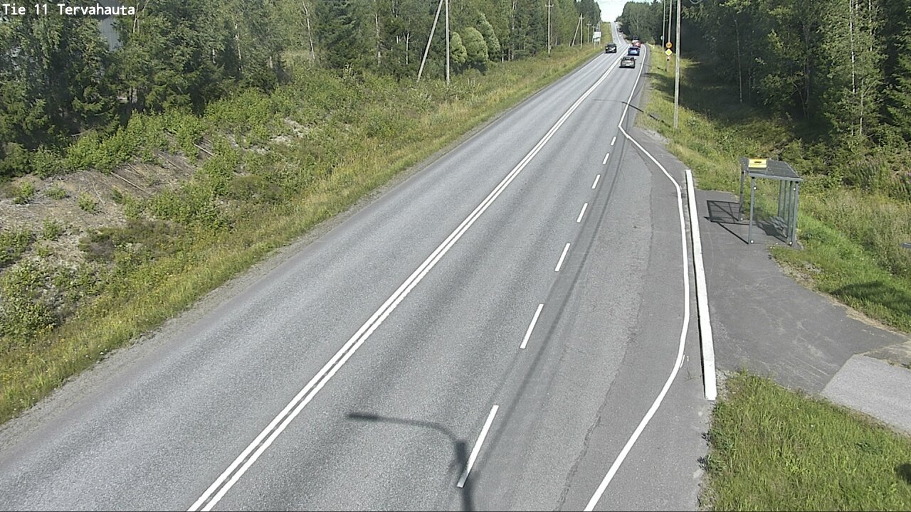 Weather Camera Image Road 11 Sastamala Tervahauta, Sastamala, Satakunta