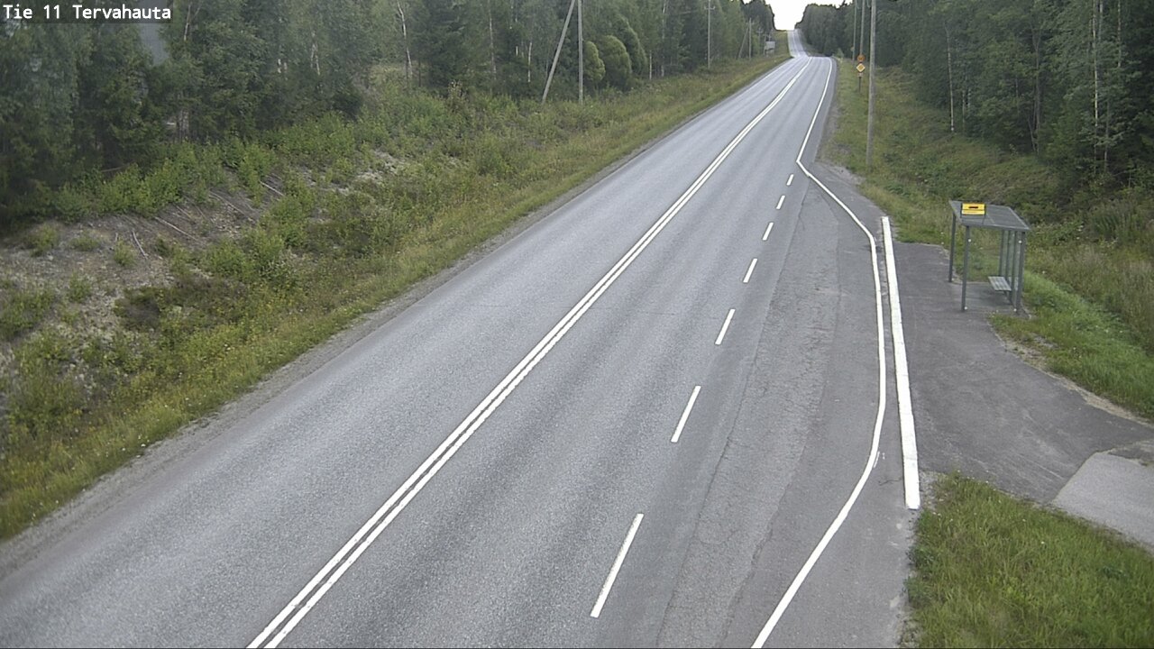 Weather Camera Image Road 11 Sastamala Tervahauta, Sastamala, Satakunta