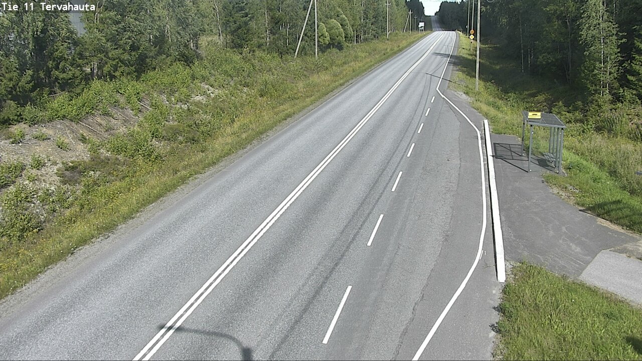 Weather Camera Image Road 11 Sastamala Tervahauta, Sastamala, Satakunta