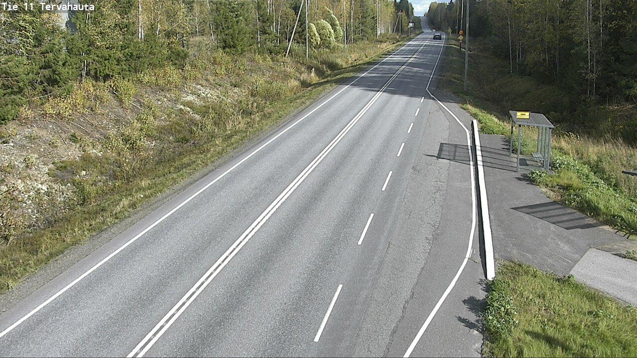 Weather Camera Image Väg 11 Sastamala Tervahauta, Sastamala, Satakunta