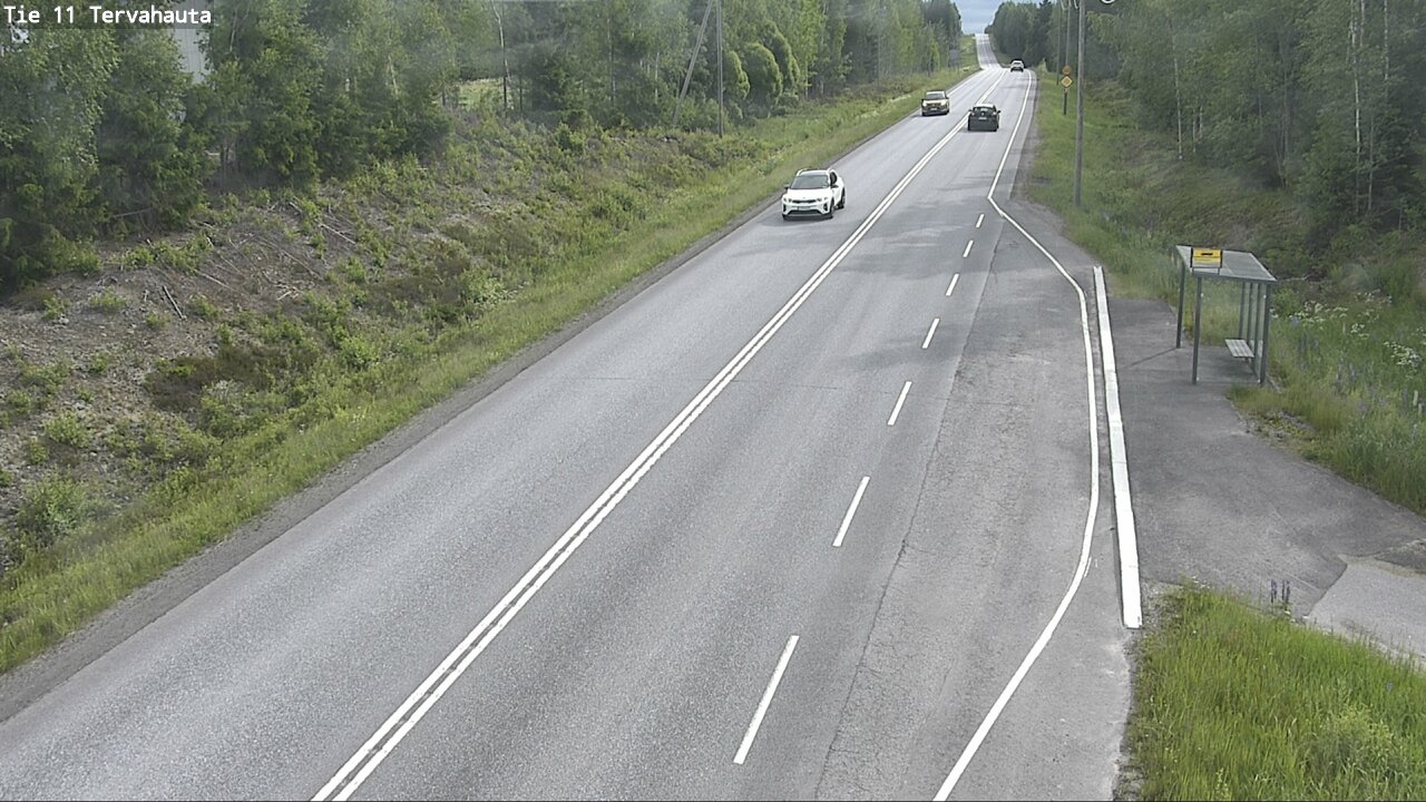 Weather Camera Image Road 11 Sastamala Tervahauta, Sastamala, Satakunta