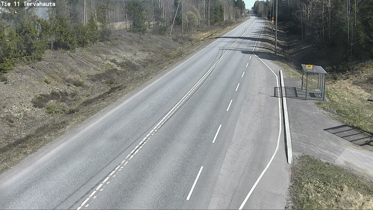 Weather Camera Image Väg 11 Sastamala Tervahauta, Sastamala, Satakunta