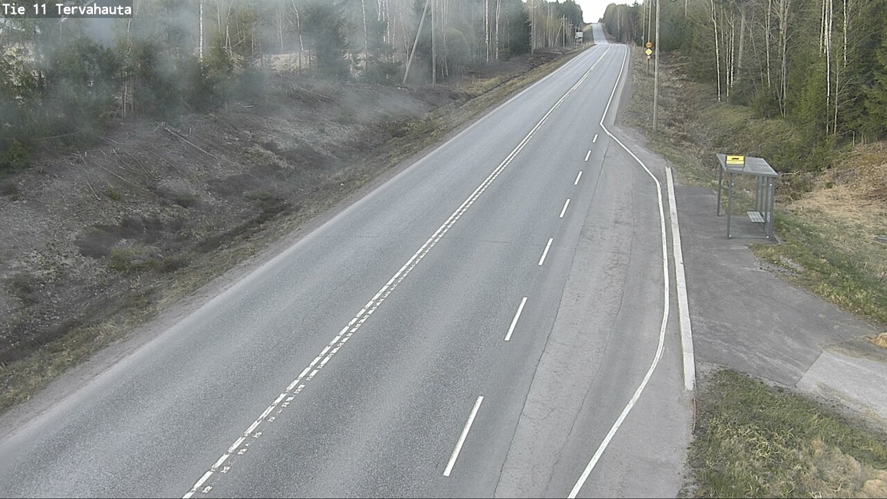 Weather Camera Image Väg 11 Sastamala Tervahauta, Sastamala, Satakunta