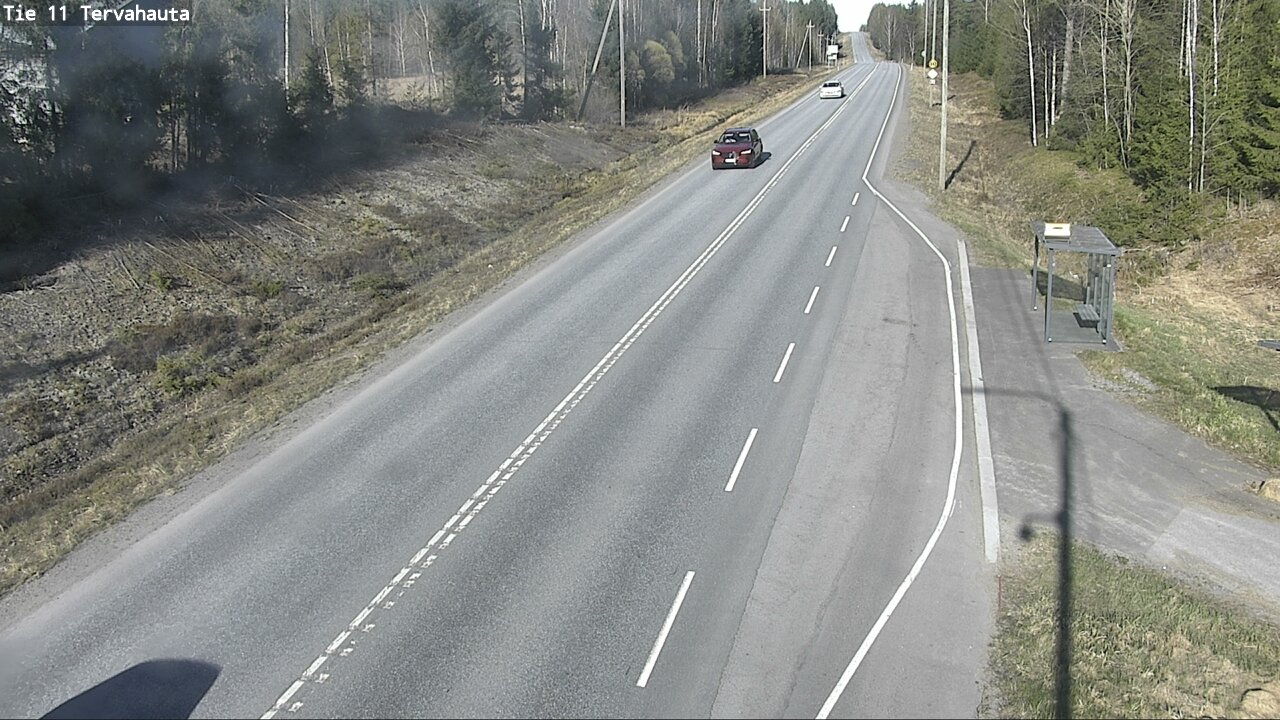 Weather Camera Image Väg 11 Sastamala Tervahauta, Sastamala, Satakunta