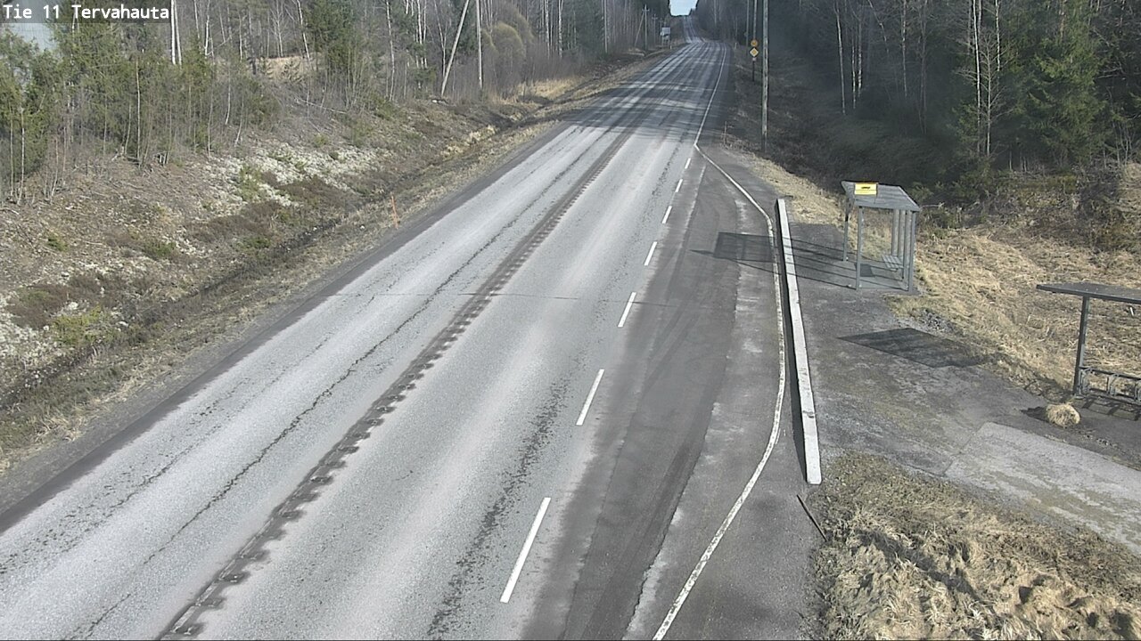 Weather Camera Image Väg 11 Sastamala Tervahauta, Sastamala, Satakunta