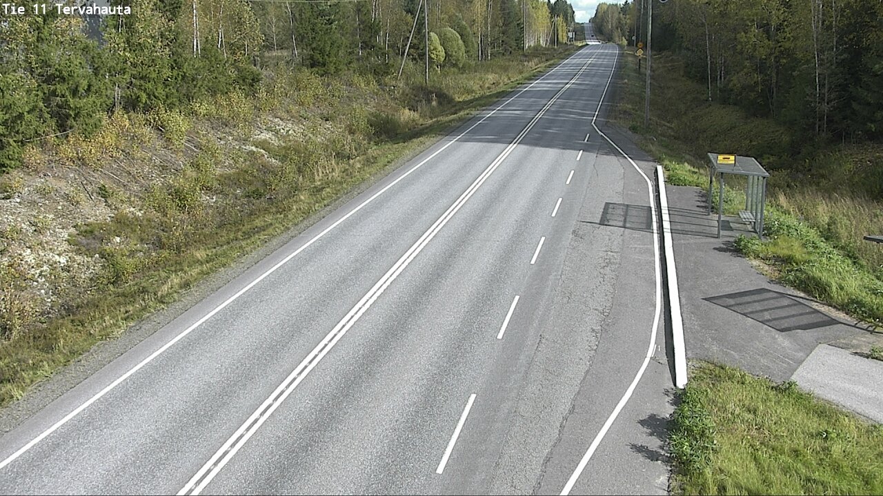 Weather Camera Image Väg 11 Sastamala Tervahauta, Sastamala, Satakunta