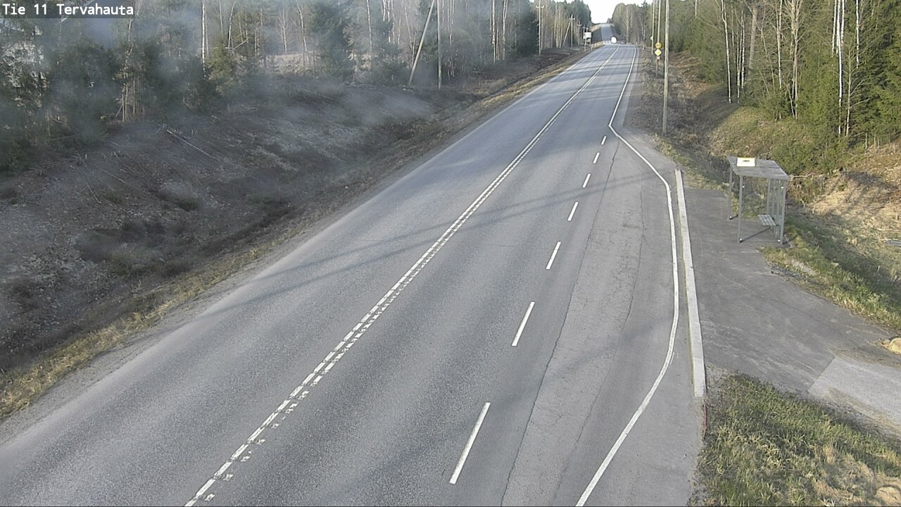 Weather Camera Image Väg 11 Sastamala Tervahauta, Sastamala, Satakunta