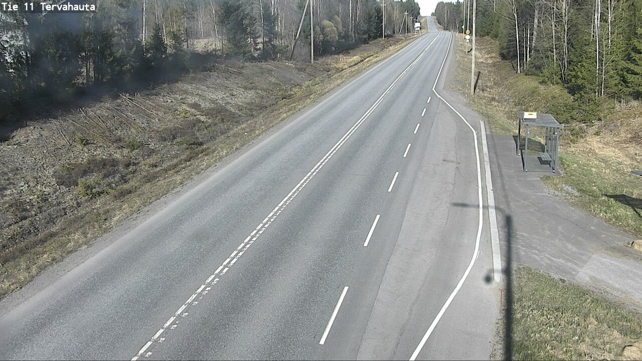 Weather Camera Image Väg 11 Sastamala Tervahauta, Sastamala, Satakunta