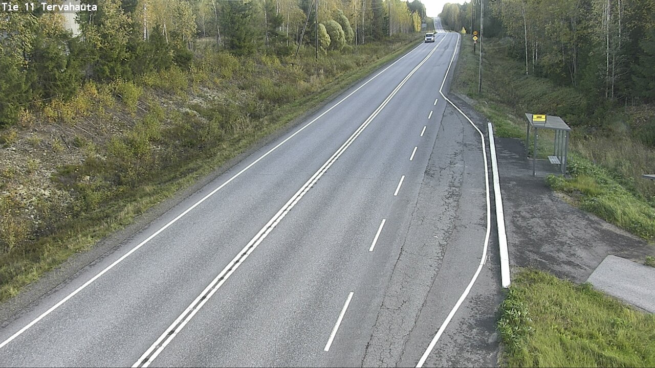 Weather Camera Image Väg 11 Sastamala Tervahauta, Sastamala, Satakunta