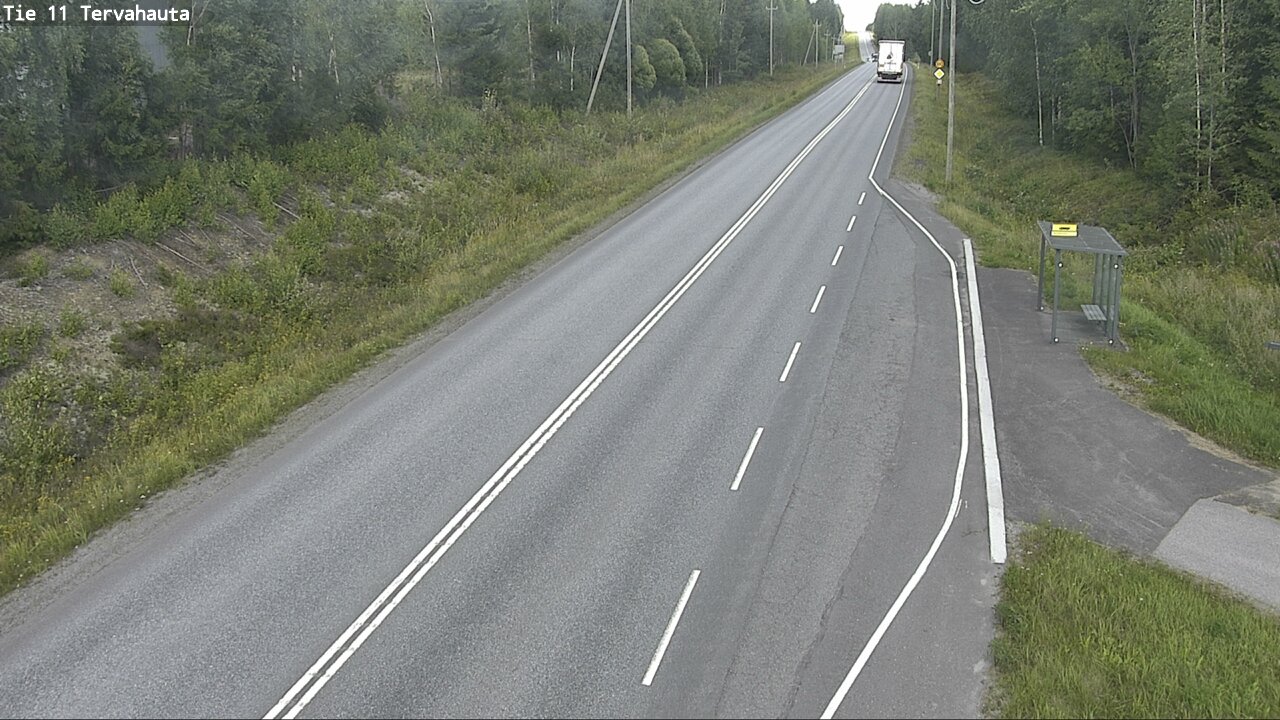Weather Camera Image Road 11 Sastamala Tervahauta, Sastamala, Satakunta