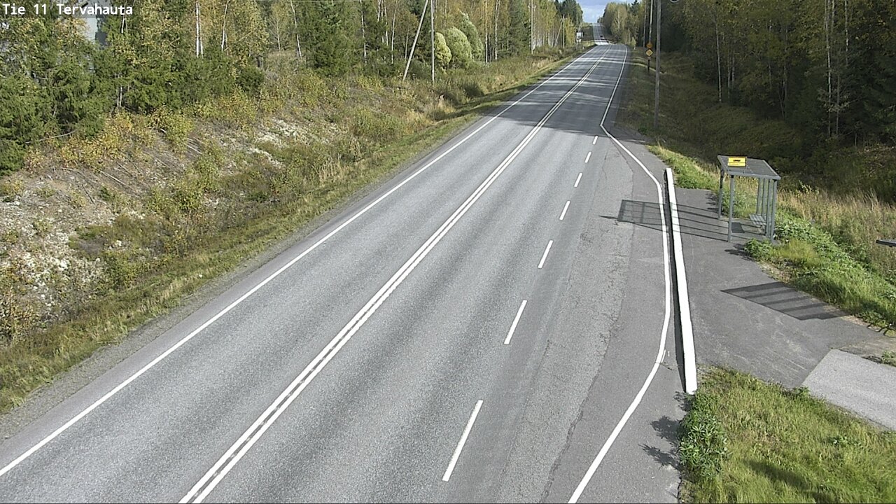 Weather Camera Image Väg 11 Sastamala Tervahauta, Sastamala, Satakunta