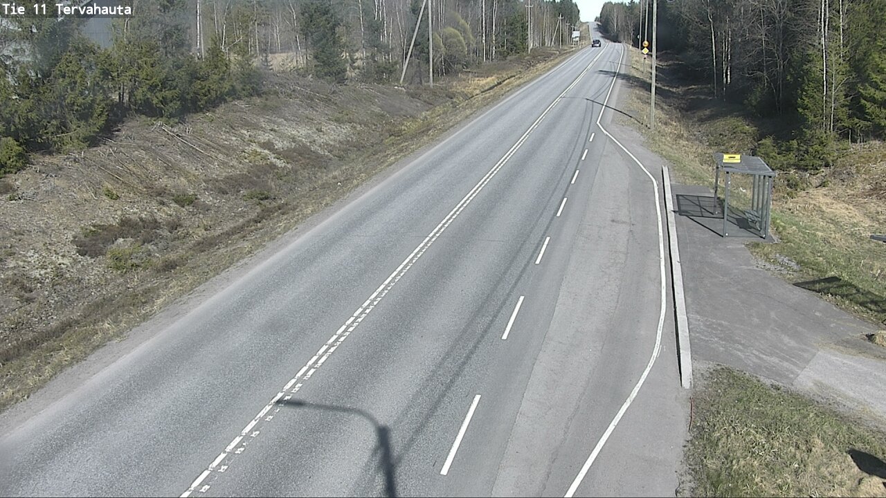 Weather Camera Image Väg 11 Sastamala Tervahauta, Sastamala, Satakunta