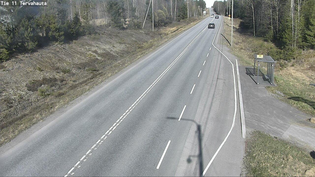 Weather Camera Image Väg 11 Sastamala Tervahauta, Sastamala, Satakunta