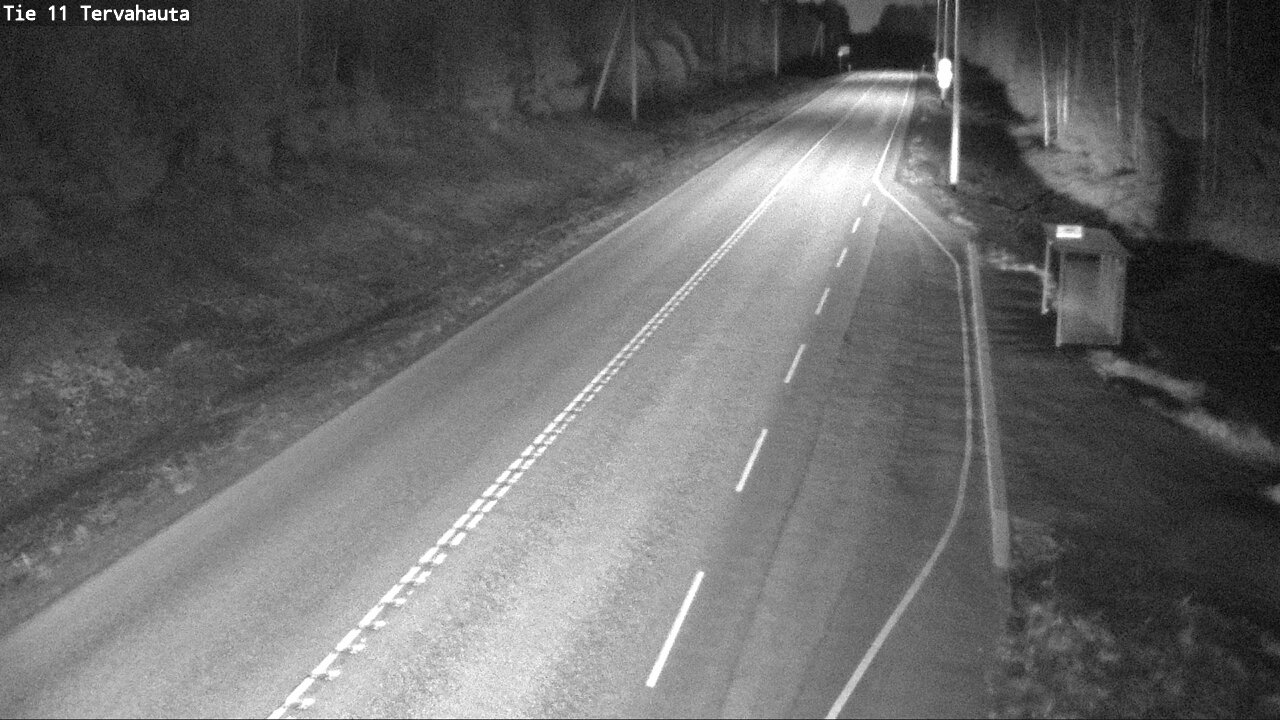 Weather Camera Image Väg 11 Sastamala Tervahauta, Sastamala, Satakunta