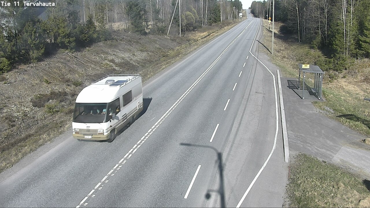 Weather Camera Image Väg 11 Sastamala Tervahauta, Sastamala, Satakunta