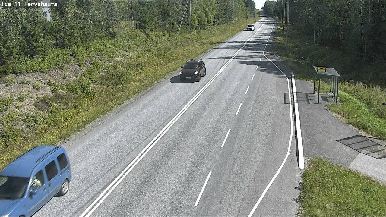 Weather Camera Image Road 11 Sastamala Tervahauta, Sastamala, Satakunta