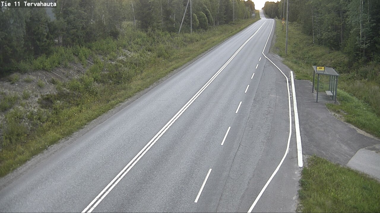 Weather Camera Image Road 11 Sastamala Tervahauta, Sastamala, Satakunta