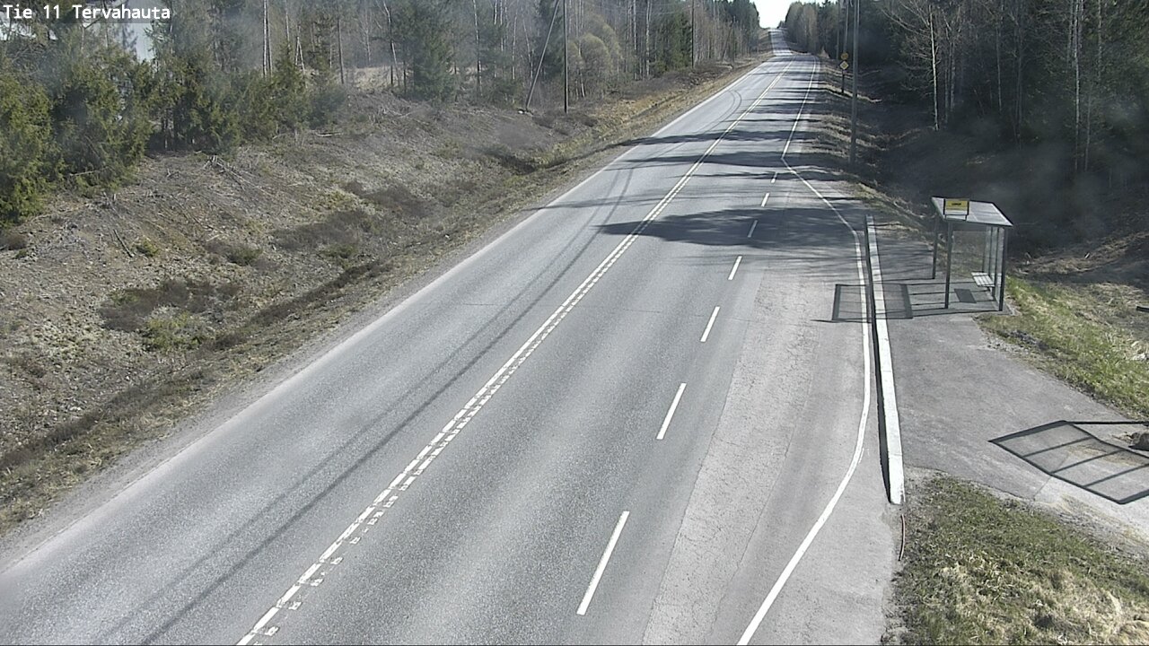 Weather Camera Image Väg 11 Sastamala Tervahauta, Sastamala, Satakunta