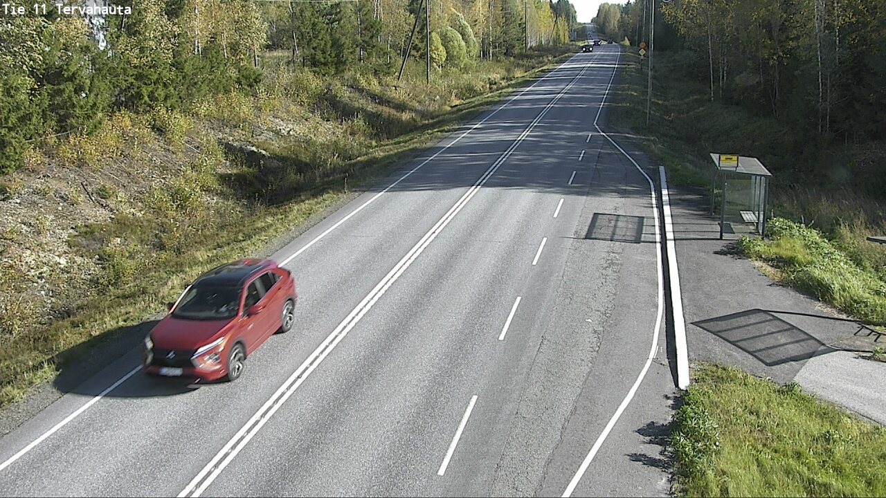 Weather Camera Image Väg 11 Sastamala Tervahauta, Sastamala, Satakunta