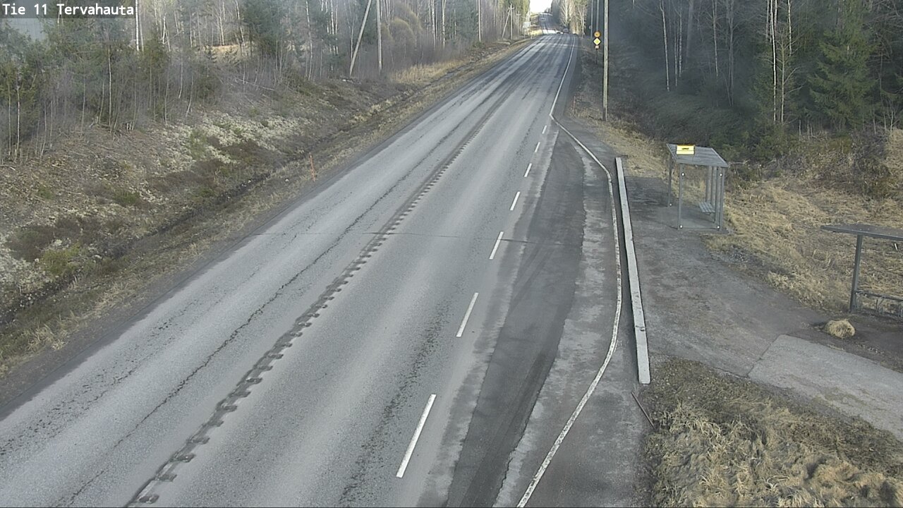 Weather Camera Image Väg 11 Sastamala Tervahauta, Sastamala, Satakunta